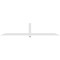 Ekena Millwork Eugene Architectural Grade PVC Gable Bracket, 108"W x 22 1/2"H x 2"D x 4"F, 5/12 Pitch GBP108X23X0204EUG00 - alternate 3